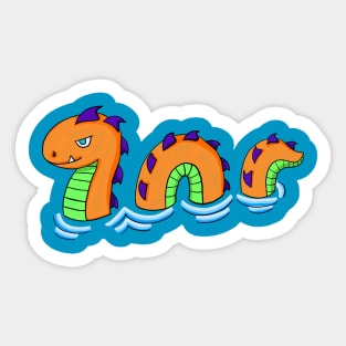 Dale the Lake Monster Sticker